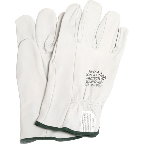 Leather Protector Gloves, Size 8, 10" L Stor-it Systems