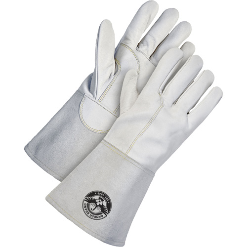 Gants de soudage &agrave; l'arc TIG, Cuir de ch&egrave;vre refendu, Taille Grand Stor-it Systems