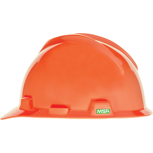 Casque de s&eacute;curit&eacute; &agrave; fentes V-Gard, R&eacute;pond aux normes CSA type 1, Suspension Rochet, Non ventil&eacute; Stor-it Systems