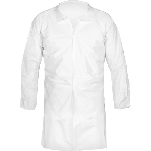 MicroMax NS Lab Coat, Microporous, White, Medium Stor-it Systems