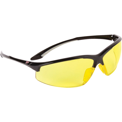 Lunettes de s&eacute;curit&eacute; &agrave; demi-monture Hummingbird Dynamic, Lentille Ambr&eacute;e, Antibu&eacute;e, ANSI Z87+/R&eacute;pond ou surpasse la norme CSA Z94.3 Stor-it Systems