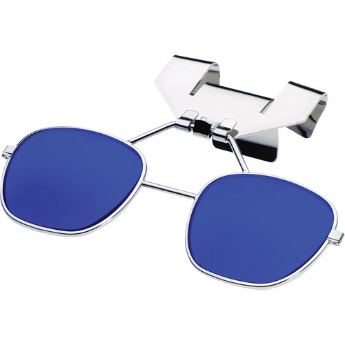 Lentilles sur pince pivotante Klip Lift s&eacute;rie 880 d'Uvex pour casques de s&eacute;curit&eacute; Stor-it Systems