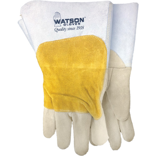 Gants de soudure Mad Cow, Cuir fleur de vache, Taille Grand Stor-it Systems