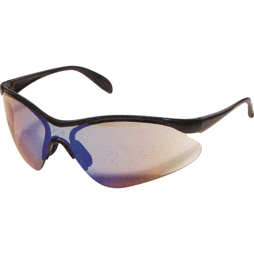 Lunettes de s&eacute;curit&eacute; Miranda, Lentille Miroir bleu, Anti-&eacute;gratignures, R&eacute;pond ou surpasse la norme CSA Z94.3 Stor-it Systems