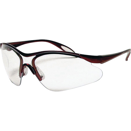 Miranda Safety Glasses, Clear Lens, Anti-Scratch, Meets/Exceeds CSA Z94.3 Stor-it Systems