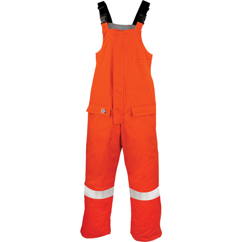 Salopette dhiver &agrave; doublure matelass&eacute;e AllOut Westex UltraSoft, Petit, Orange haute visibilit&eacute; Stor-it Systems
