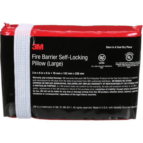 Fire Barrier Self-Locking Pillow Stor-it Systems