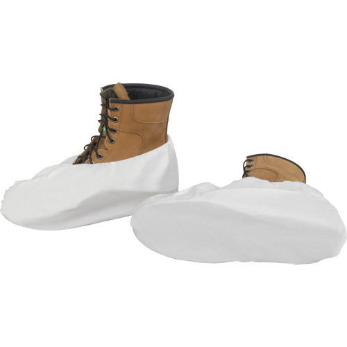 Couvre-chaussures, Taille unique, Microporeux, Blanc Stor-it Systems