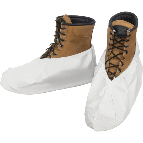 Couvre-chaussures, Taille unique, Microporeux, Blanc Stor-it Systems