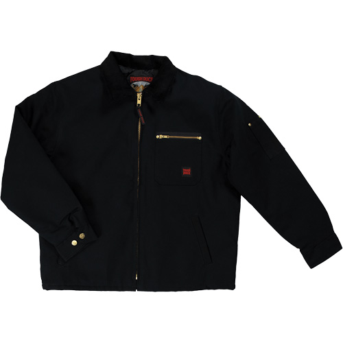 Veste de travail en toile lourde, Hommes, Moyen (grande taille), Noir Stor-it Systems