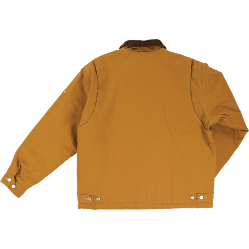 Veste de travail en toile lourde, Hommes, Moyen (grande taille), Brun Stor-it Systems