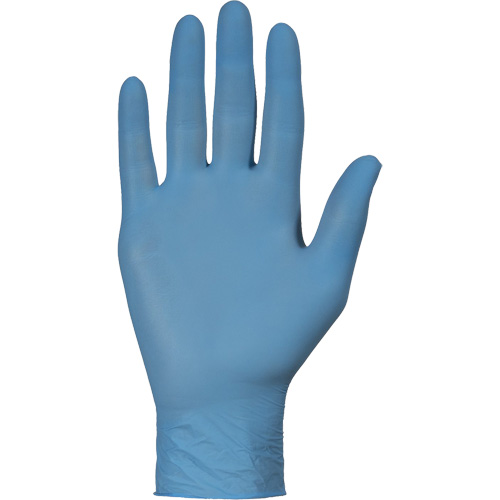KeepKleen&reg; Disposable Glove, Small, Nitrile, 2.8-mil, Powder-Free, Blue Stor-it Systems