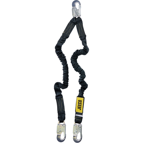 Longe r&eacute;sistant &agrave; larc &eacute;lectrique, 4', Point d'ancrage &agrave; Mousqueton verrouillable, Mousqueton verrouillable aux jambes, Nylon Stor-it Systems