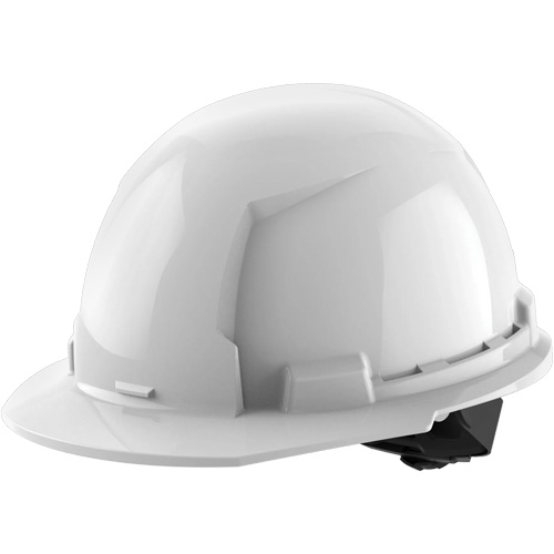 Front Brim Hardhat, Meets CSA Type 1, Ratchet Suspension, Non-Vented Stor-it Systems