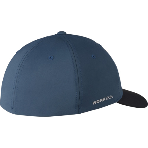 Workskin Fitted Hat, Blue, Poly-Cotton Stor-it Systems