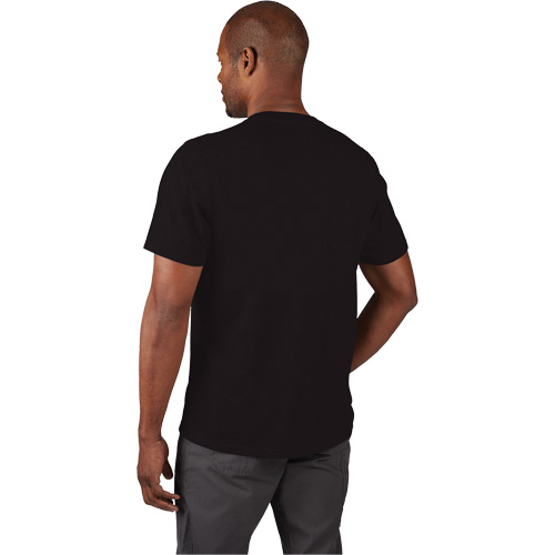 Hybrid Work Tee Shirt, Men's, Small, Black Stor-it Systems