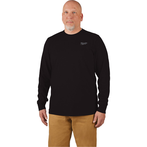 Hybrid Work Tee Shirt, Men's, Small, Black Stor-it Systems