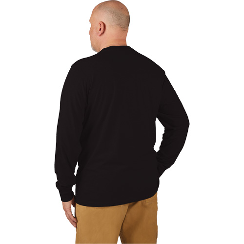 Hybrid Work Tee Shirt, Men's, Small, Black Stor-it Systems