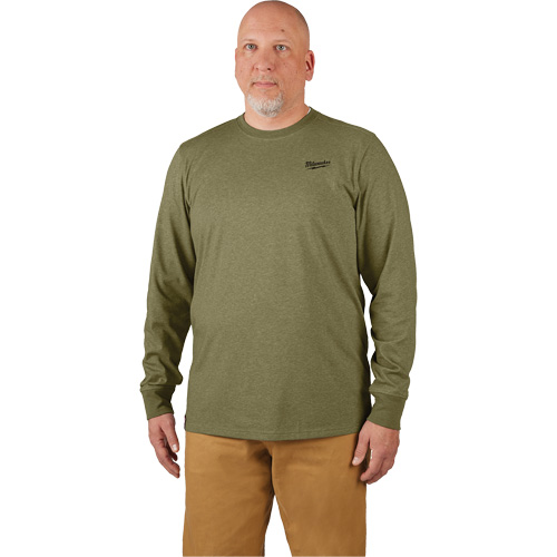 Hybrid Work Tee Shirt, Men's, Small, Green Stor-it Systems