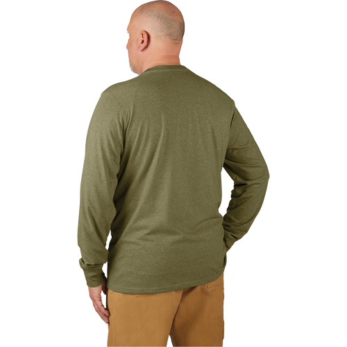 Hybrid Work Tee Shirt, Men's, Small, Green Stor-it Systems