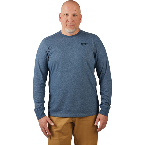 T-shirt de travail hybride, Hommes, Petit, Bleu Stor-it Systems