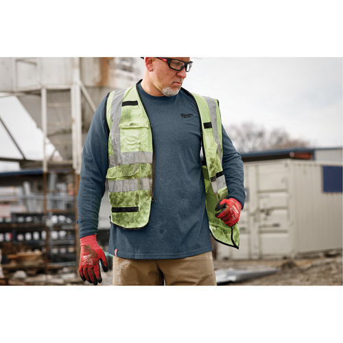 T-shirt de travail hybride, Hommes, Petit, Bleu Stor-it Systems