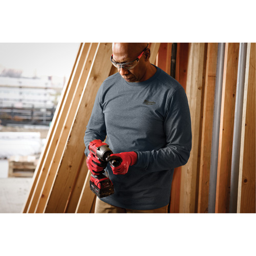 T-shirt de travail hybride, Hommes, Petit, Bleu Stor-it Systems