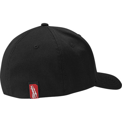 Flexfit&reg; Fitted Hat - Small/Medium, Black, Poly-Cotton Stor-it Systems