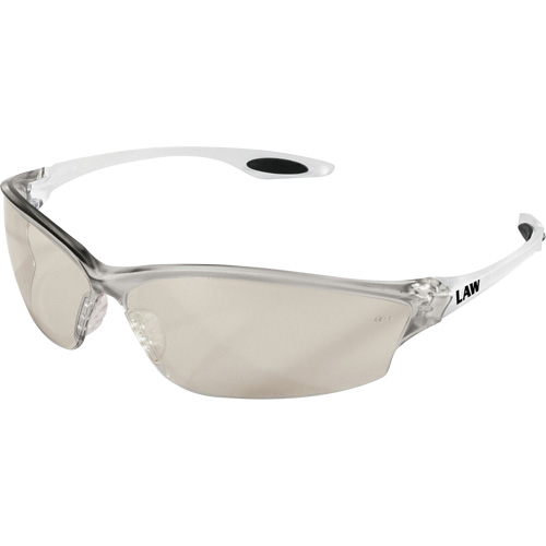Lunettes de s&eacute;curit&eacute; de s&eacute;rie LW2 Law, Lentille Transparent/Int&eacute;rieur/ext&eacute;rieur, Anti-&eacute;gratignures, ANSI Z87+/R&eacute;pond ou surpasse la norme CSA Z94.3 Stor-it Systems
