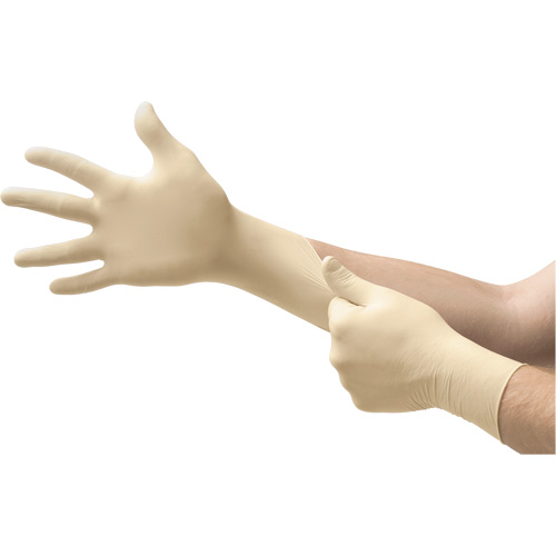 Gants propres Nitrilite 93-311, Petit, Nitrile, 3,9 mils/5,1 mils, Sans poudre, Blanc, Classe 2 Stor-it Systems