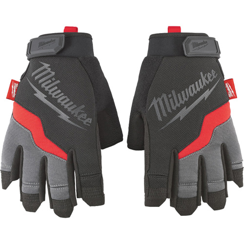 Performance Fingerless Gloves, Synthetic Palm, Size Small Stor-it Systems