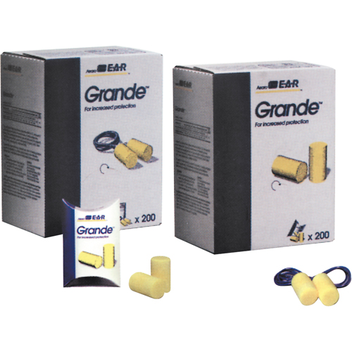Bouchons d'oreilles Classic E-A-R, Paire - ensemble coussins, Grand Stor-it Systems