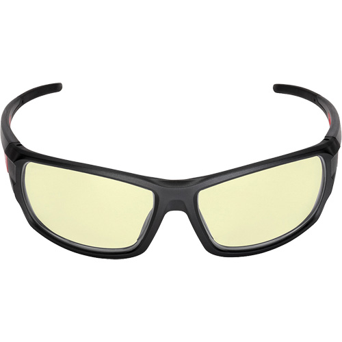 Performance Safety Glasses, Yellow Lens, Anti-Fog, ANSI Z87+/Meets/Exceeds CSA Z94.3 Stor-it Systems