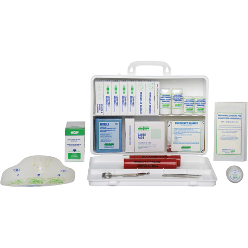 Basic First Aid Kit, Meets CSA Z1220-17 Type 2 Low-Risk Environment, Medium (26-50 Workers) Stor-it Systems