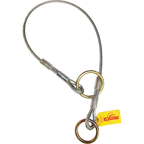 Cable Dual-Ring Adaptor, Tie-Off, Temporary Use Stor-it Systems