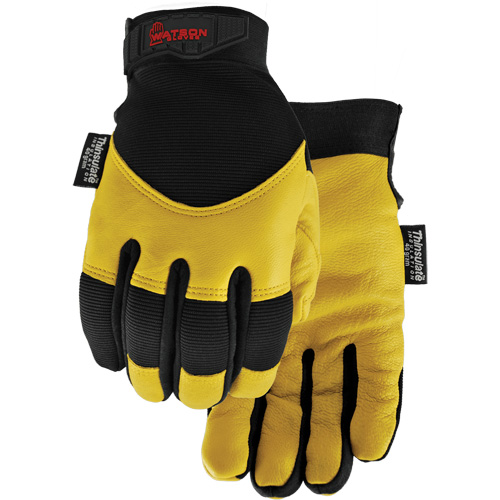 Gants dhiver 9005W Flextime, Grand, Paume en Cuir fleur de ch&egrave;vre, Doublure en Thinsulate Stor-it Systems