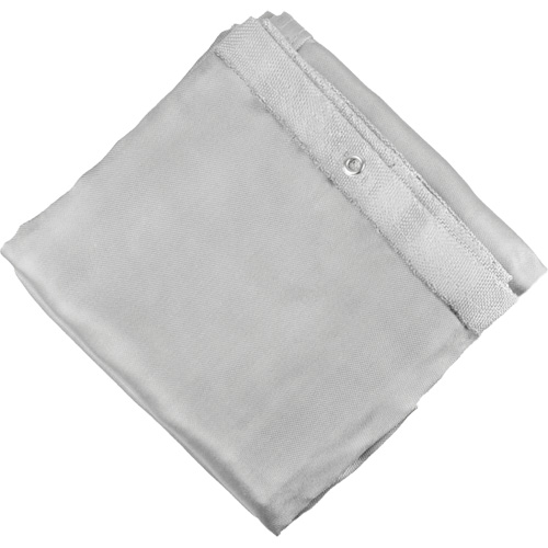 Silica Cloth Fiberglass Blanket, 6' W x 6' L, Rated Up To 1800 °F Stor-it Systems