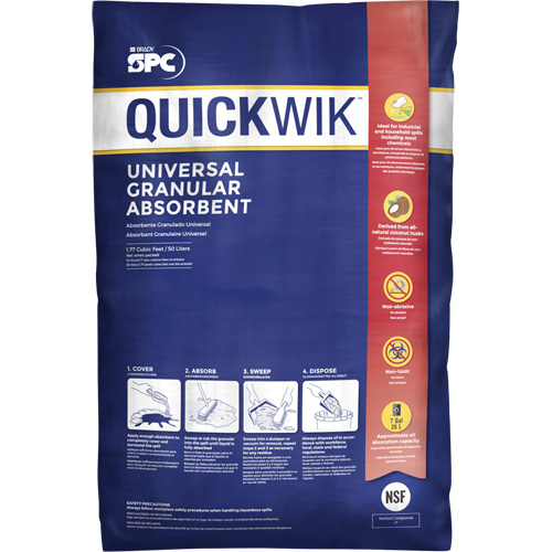 Absorbant granulaire universel Quickwik Stor-it Systems