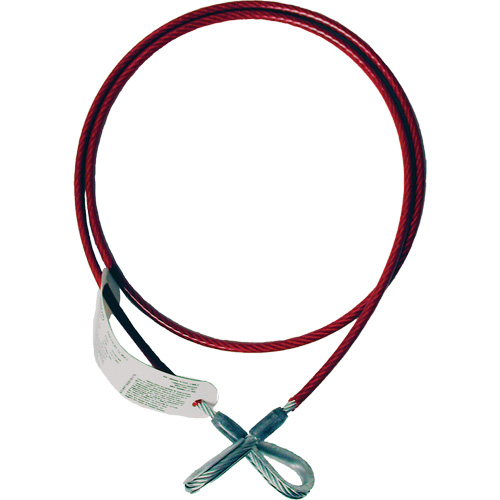 6' Anchorage Connector Cable, Sling, Temporary Use Stor-it Systems