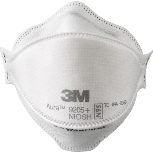 Aura Particulate Respirator, N95, NIOSH Certified, Low Profile/One Size Stor-it Systems