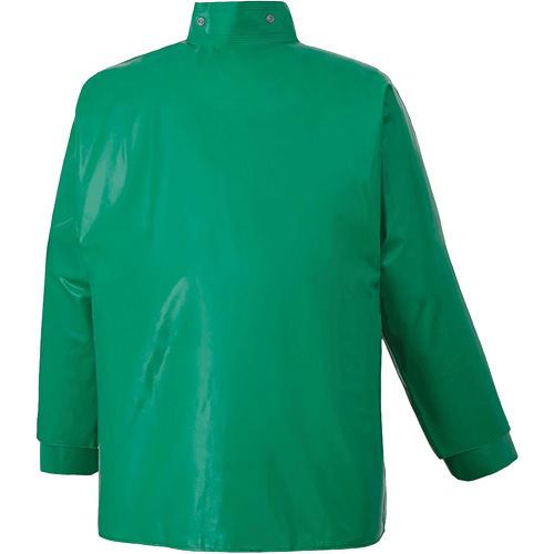J43 380 Manteau CA-43 ignifuge et r&eacute;sistant aux produits chimiques et aux acides, Petit, Vert Stor-it Systems