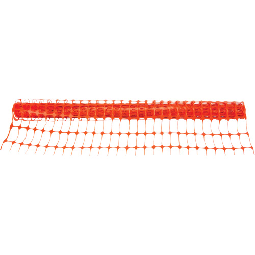 Cl&ocirc;ture &agrave; neige, 50' lo x 4' la, Orange Stor-it Systems