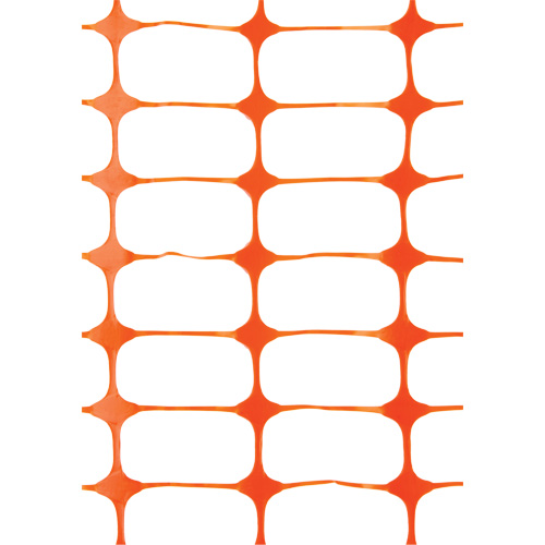 Cl&ocirc;ture &agrave; neige, 50' lo x 4' la, Orange Stor-it Systems
