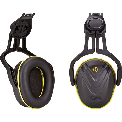 V-Gard&reg; Cap Mounted Hearing Protection, Cap Mount, 27 NRR dB Stor-it Systems