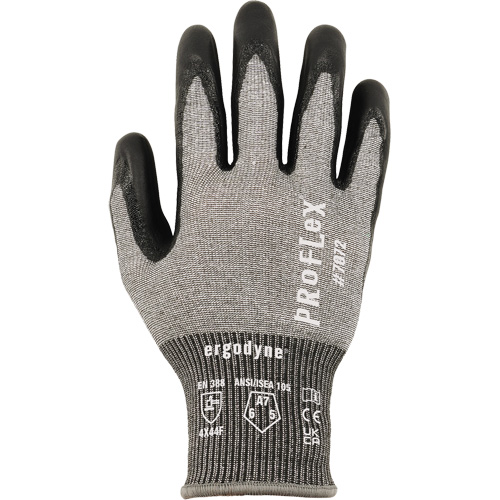Gants r&eacute;sistant &agrave; la coupe Proflex 7072, Taille Petit, Calibre 18, Rev&ecirc;tement Nitrile, Enveloppe en PEHP/Tungst&egrave;ne, ASTM ANSI niveau A7/EN 388 niveau F Stor-it Systems