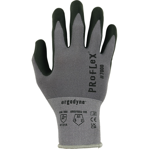 Gants enduits ProFlex 7000, Taille Petit, Calibre 15, Rev&ecirc;tement Mousse de nitrile, Enveloppe en Nylon/Spandex, ASTM ANSI niveau A1/EN 388 niveau 1/EN 388 niveau A Stor-it Systems