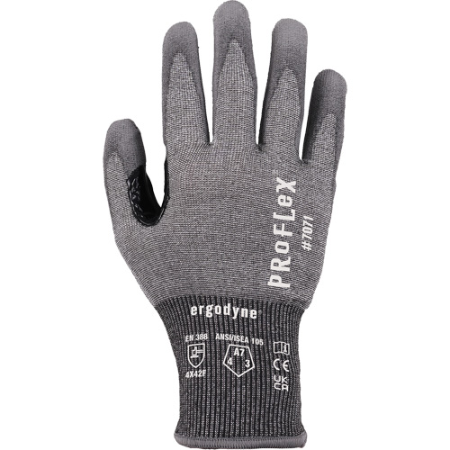 Gants enduit de PU r&eacute;sistant &agrave; la coupe ProFlex 7071, Taille Petit, Calibre 18, Rev&ecirc;tement Polyur&eacute;thane, Enveloppe en PEHP/Tungst&egrave;ne, ASTM ANSI niveau A7/EN 388 niveau F Stor-it Systems