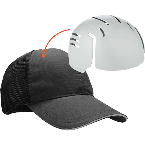 Casquette de baseball standard Skullerz 8946 avec encart, Noir Stor-it Systems