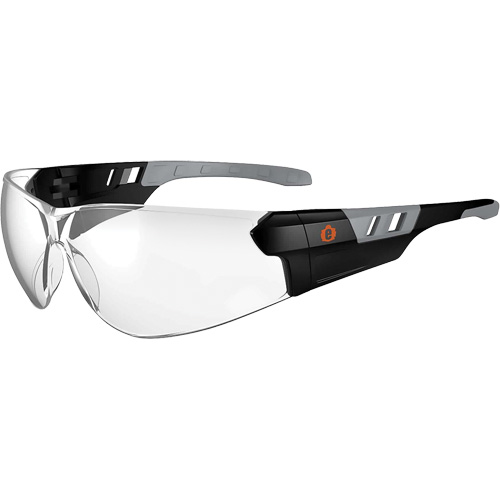 Lunettes de s&eacute;curit&eacute; sans monture Skullerz SAGA, Lentille Transparent, Anti-&eacute;gratignures, ANSI Z87+/R&eacute;pond ou surpasse la norme CSA Z94.3 Stor-it Systems