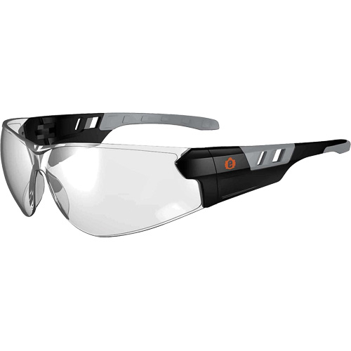 Lunettes de s&eacute;curit&eacute; sans monture Skullerz SAGA, Lentille Int&eacute;rieur/ext&eacute;rieur, Anti-&eacute;gratignures, ANSI Z87+/R&eacute;pond ou surpasse la norme CSA Z94.3 Stor-it Systems